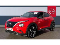 Red Used 2022 Nissan Juke Tekna SUV | £16,599 (Fair price)