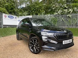 Black Used 2023 Skoda Karoq SportLine SUV | £23,990 (Fair price)