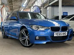Blue Used 2015 BMW 320 M Sport Estate | £12,995 (A bit pricey)