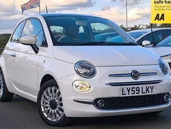 White Used 2016 Fiat 500 Lounge Hatchback | £5,895 (Fair price)