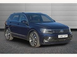Blue Used 2017 VW Tiguan R-line SUV | £16,990 (Fair price)