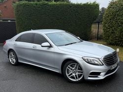 Silver Used 2015 Mercedes S350L AMG line Sedan | £11,250 (Super price)