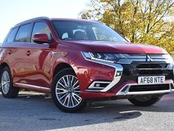 Red Used 2018 Mitsubishi Outlander P-HEV Estate | £12,749 (Fair price)