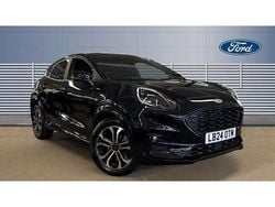 Black Used 2024 Ford Puma ST-Line SUV | £15,514
