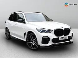 White Used 2021 BMW X5 M Sport SUV | £42,875 (Fair price)