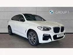 White Used 2019 BMW X4 M Sport SUV | £25,595 (Fair price)