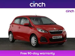 Red Used 2018 Peugeot 108 Active Hatchback | £6,699 (Fair price)