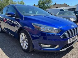 Blue Used 2014 Ford Focus Titanium Hatchback | £6,995 (Fair price)