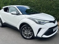 White Used 2021 Toyota C-HR SUV | £19,995 (Good price)