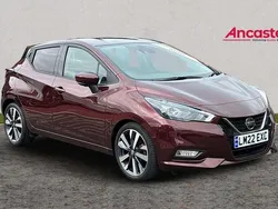 Pearl shiraz Used 2022 Nissan Micra Tekna Hatchback | £15,975 (A bit pricey)