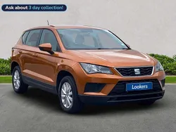 Orange Used 2017 Seat Ateca Ecomotive SUV | £8,490 (Good price)