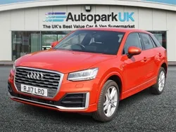Orange Used 2017 Audi Q2 S-Line SUV | £12,995 (Fair price)