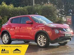 Red Used 2016 Nissan Juke Acenta SUV | £4,990 (Fair price)