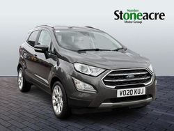 Grey Used 2020 Ford Ecosport Titanium SUV | £10,990