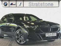 Black Used 2025 BMW 530e M Sport Estate | £56,799