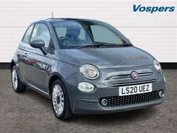 Grey Used 2020 Fiat 500 Lounge Hatchback | £7,700 (Fair price)