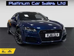 Blue Used 2016 Audi TT S-Line Coupe | £9,995 (Fair price)