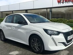 White Used 2022 Peugeot 208 Active Premium Hatchback | £12,995 (Fair price)