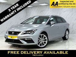 Silver Used 2018 Seat Leon ST FR Sport Estate | £11,295 (Fair price)