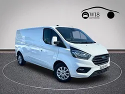 White Used 2022 Ford Transit Custom Limited Van | £15,495 (Fair price)
