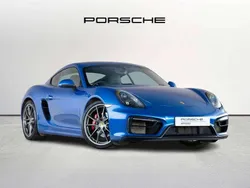 Blue Used 2015 Porsche Cayman Coupe | £49,990