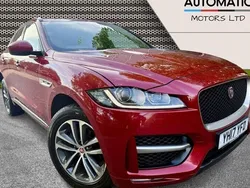 Red Used 2017 Jaguar F-Pace R-Sport SUV | £13,990 (Good price)