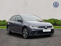 Grey New 2025 VW Polo Black Edition Hatchback | £24,700 (Expensive)