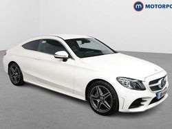 White Used 2020 Mercedes C200 AMG Line Premium Coupe | £20,349 (Fair price)