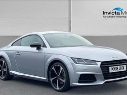 Silver Used 2018 Audi TT Black Edition Coupe | £17,999 (Good price)