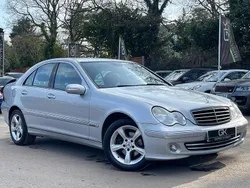 Silver Used 2007 Mercedes C200 Avantgarde Sedan | £4,995