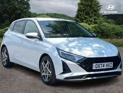 White New 2025 Hyundai i20 Premium Hatchback | £18,295 (Fair price)