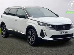 White Used 2021 Peugeot 5008 Premium MPV | £22,399 (Fair price)
