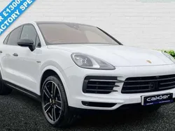 White Used 2023 Porsche Cayenne Platinum Edition SUV | £70,995 (A bit pricey)
