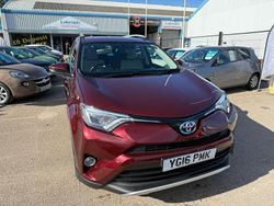 Red Used 2016 Toyota RAV4 SUV | £18,499 (Fair price)