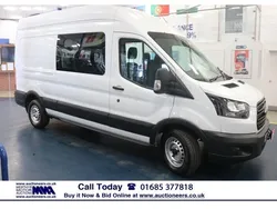 White Used 2018 Ford Transit Van | £8,050 (Fair price)