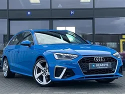 Blue Used 2020 Audi A4 S-Line Estate | £25,450 (Fair price)