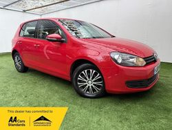 Red Used 2010 VW Golf VI S Hatchback | £1,195 (Fair price)