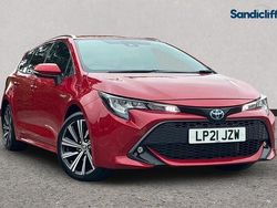 Red Used 2021 Toyota Corolla Design Estate | £19,482 (Fair price)