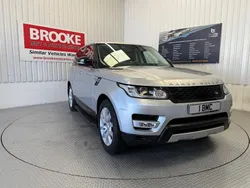 Silver Used 2017 Land Rover Range Rover Sport HSE SUV | £17,990 (Fair price)