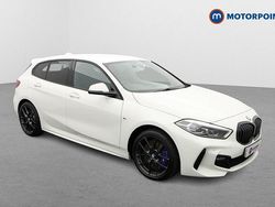 White Used 2022 BMW 118 M Sport Hatchback | £23,149 (Fair price)