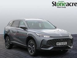 Metallic sterling silver New 2025 MG HS SE SUV | £23,495 (Good price)