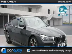 Black Used 2016 BMW 730 M Sport Sedan | £19,795 (Fair price)