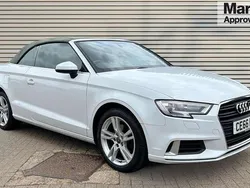 White Used 2016 Audi A3 Cabriolet Sport Cabriolet | £13,450 (Fair price)
