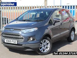 Grey Used 2015 Ford Ecosport Zetec SUV | £6,900 (Fair price)