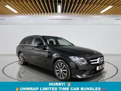 Black Used 2018 Mercedes C200 SE Estate | £10,749 (Super price)