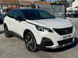 White Used 2019 Peugeot 3008 GT-line SUV | £11,799 (Fair price)