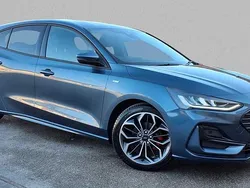 Blue Used 2025 Ford Focus ST-Line X Hatchback | £21,160 (Fair price)