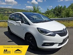 White Used 2016 Vauxhall Zafira Tourer Elite MPV | £5,499 (Fair price)