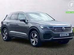 Grey Used 2019 VW Touareg R-line SUV | £28,399 (Fair price)