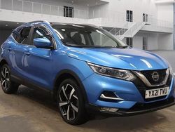 Vivid blue Used 2021 Nissan Qashqai N-Motion SUV | £13,875 (Good price)